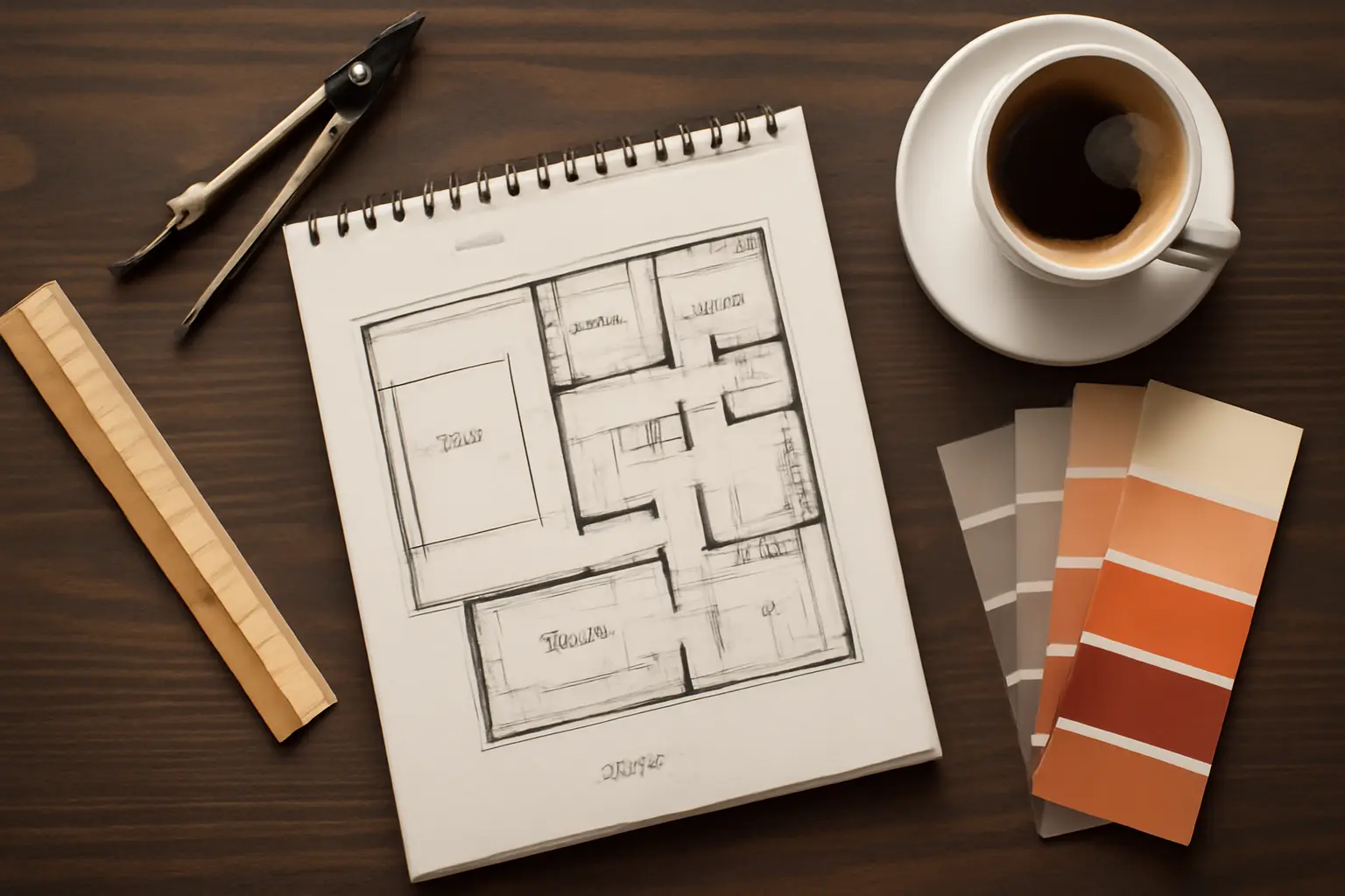 مرحله ایده و برنامه ریزی برای طراحی ویلا